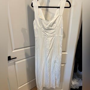 Sophie Rue Lya White Linen Dress